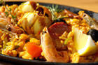 paella au fruit de mer